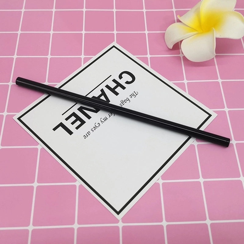 Stylish Single Solid Color Glass Straw for Reusable Drinkware | Kitchen & Dining Accessories