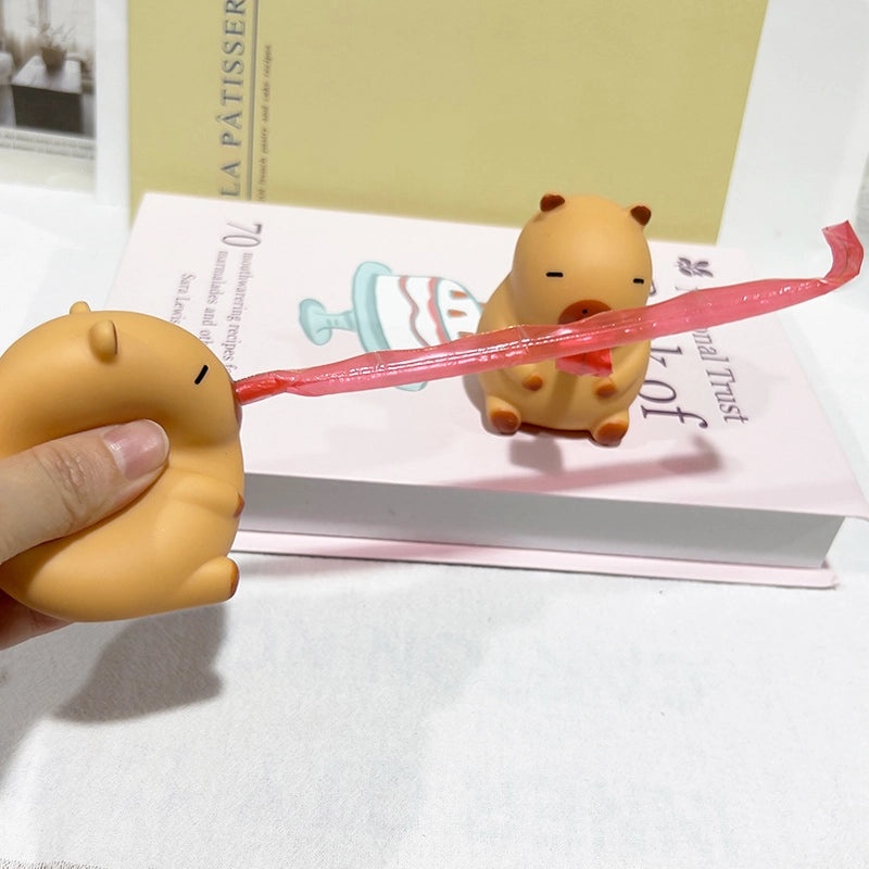 Animal Capybara Fidget Toy Vinyl Figure | Stress Relief Toys