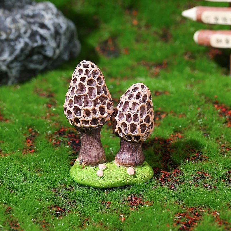 Handcrafted Resin Mushroom Figurines for Home Decor|Home Decor & Ornaments