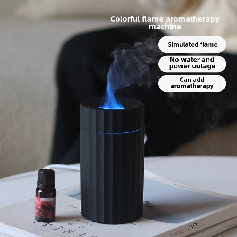 Flame Shape USB Humidifier with Colorful LED Light | Home & Car Aromatherapy Diffuser | Automatic Essential Oil Machine|Home Decor