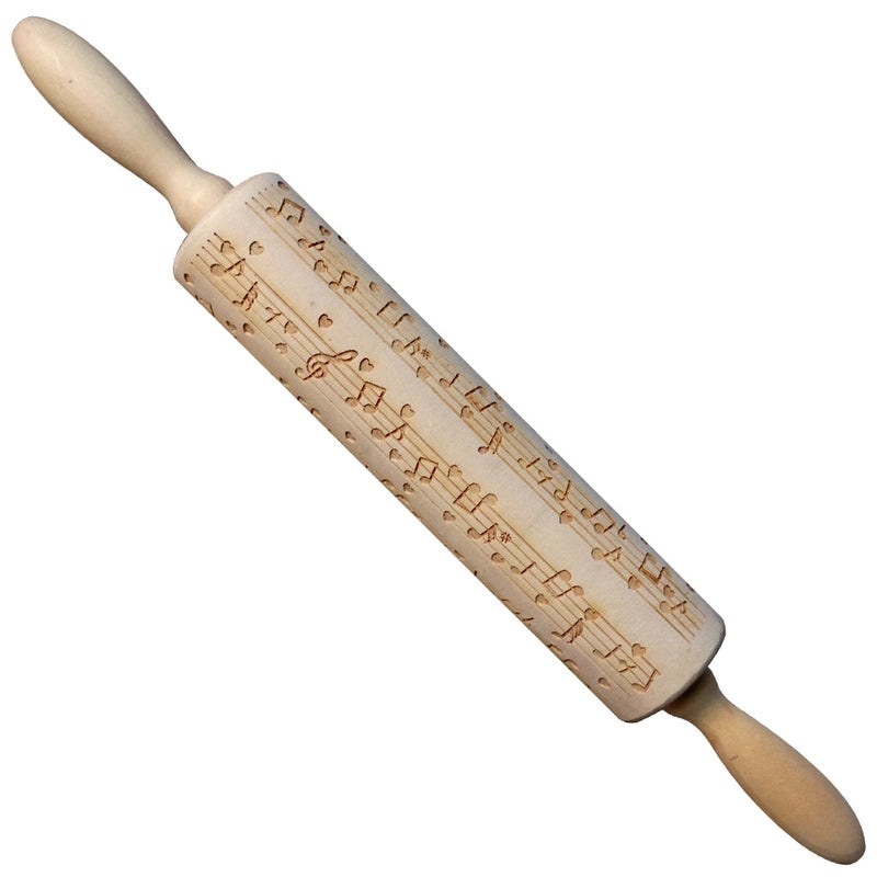 Christmas Elk Cartoon Rolling Pin Ethnic Style Theaceae Muhe | Kitchen Utensils & Baking Tools