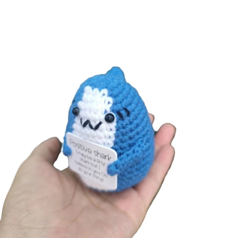 Handmade Wool Knitted Penguin Plush Toy for Stress Relief and Fun | Toys & Games