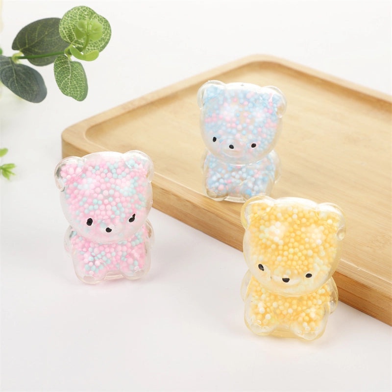 Cute Bear Squeeze Toy Made of Soft TPR Material|Stress Relief Toys