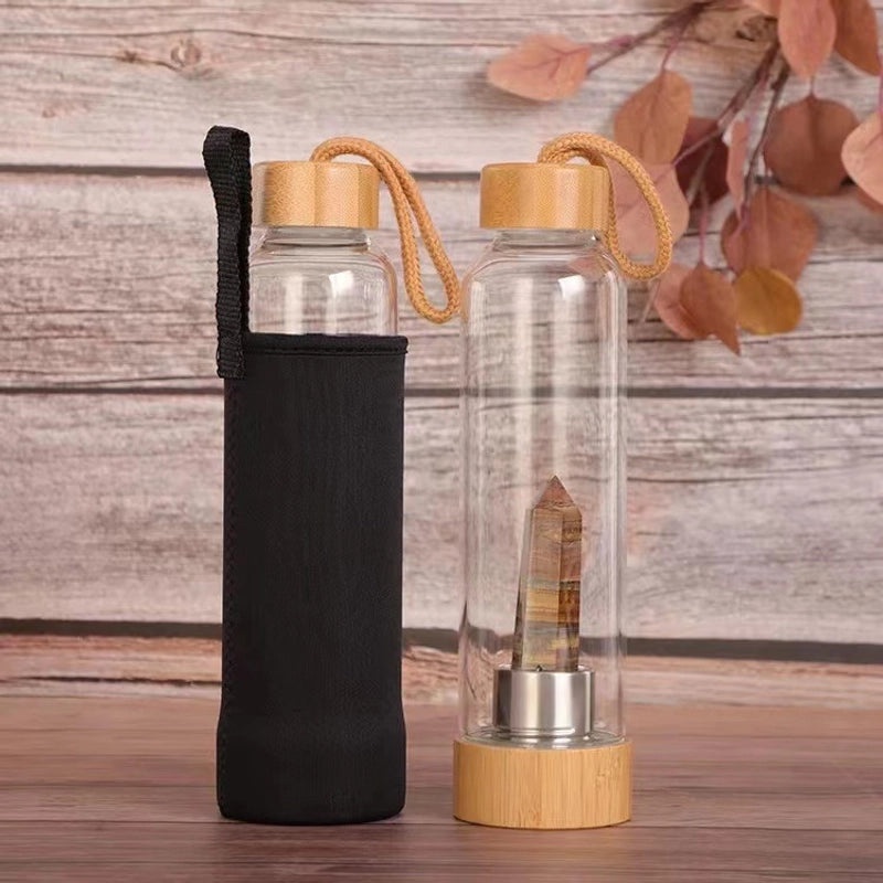 Elegant Casual Hexagonal Crystal Heat-Resistant Glass Mug Single Piece|Drinkware & Glassware