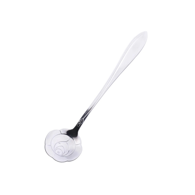 Vacation Floral Stainless Steel Spoon Single Piece | Kitchen & Dining Accessories