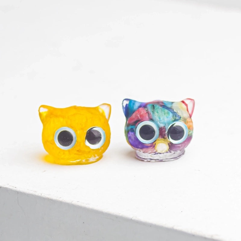 Minimalist Cat Crystal Ornament Natural Stone Decorative Figurine|Home Decor