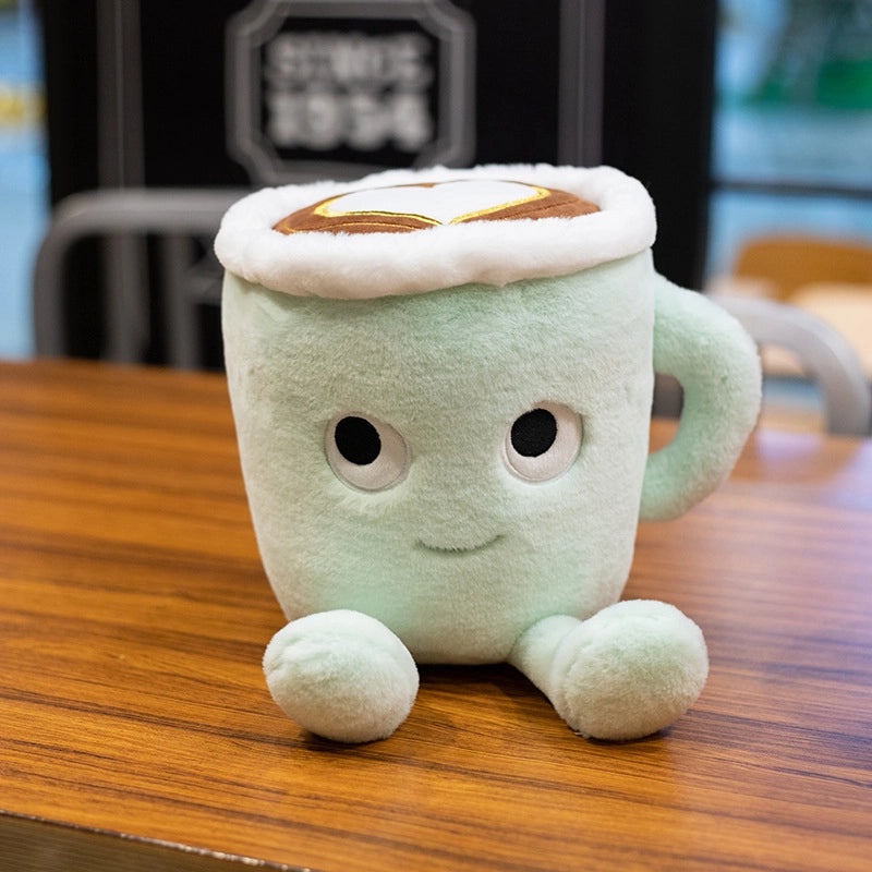 Adorable Girl Heart Pink Cherry Blossom Japanese Matcha Latte Coffee Cup Doll Creative Food Toy | Kids Toys & Collectibles