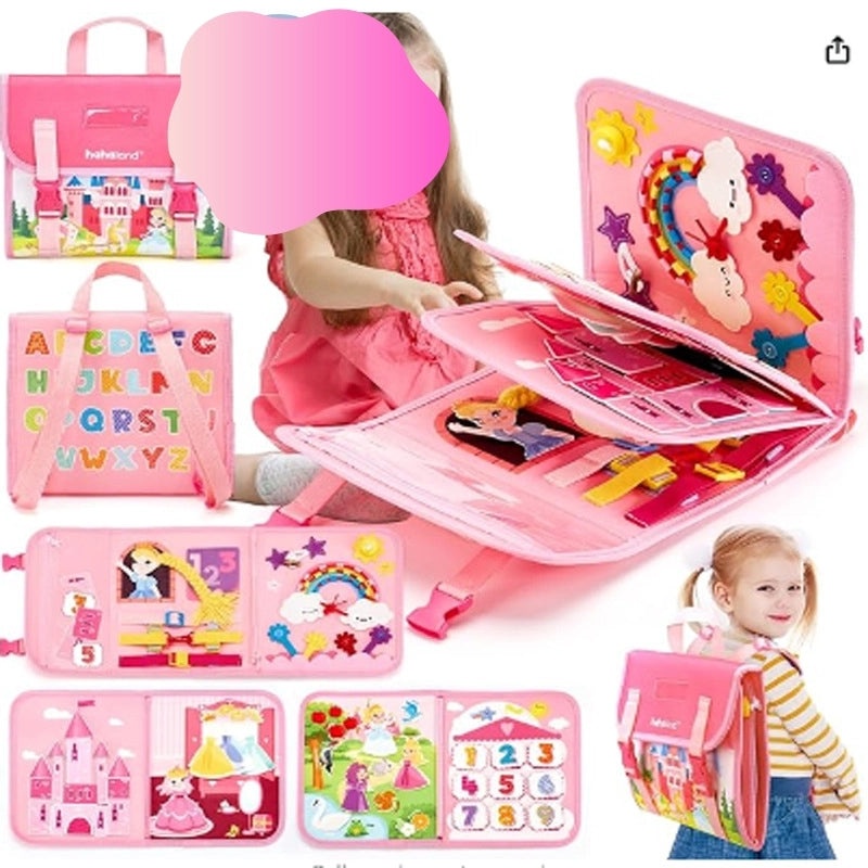 Early Learning Felt Busy Book for Kids|Educational Toys and Busy Boards