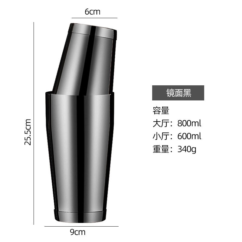 Stainless Steel Boston Shaker Cocktail Mixer TIN Cup Bartender Tools|Barware & Cocktail Accessories