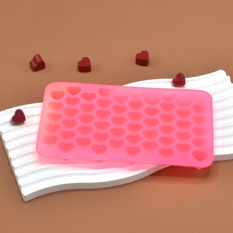 55 Cavity Love Chocolate Silicone Mold for DIY Baking Mini Jelly Pudding Biscuit Molds|Kitchen Baking Tools