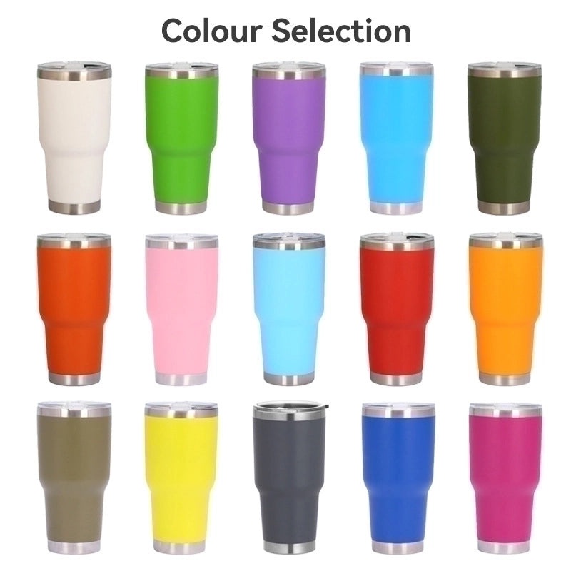 Stainless Steel Water Bottle Single Piece Casual Solid Color | Drinkware & Hydration