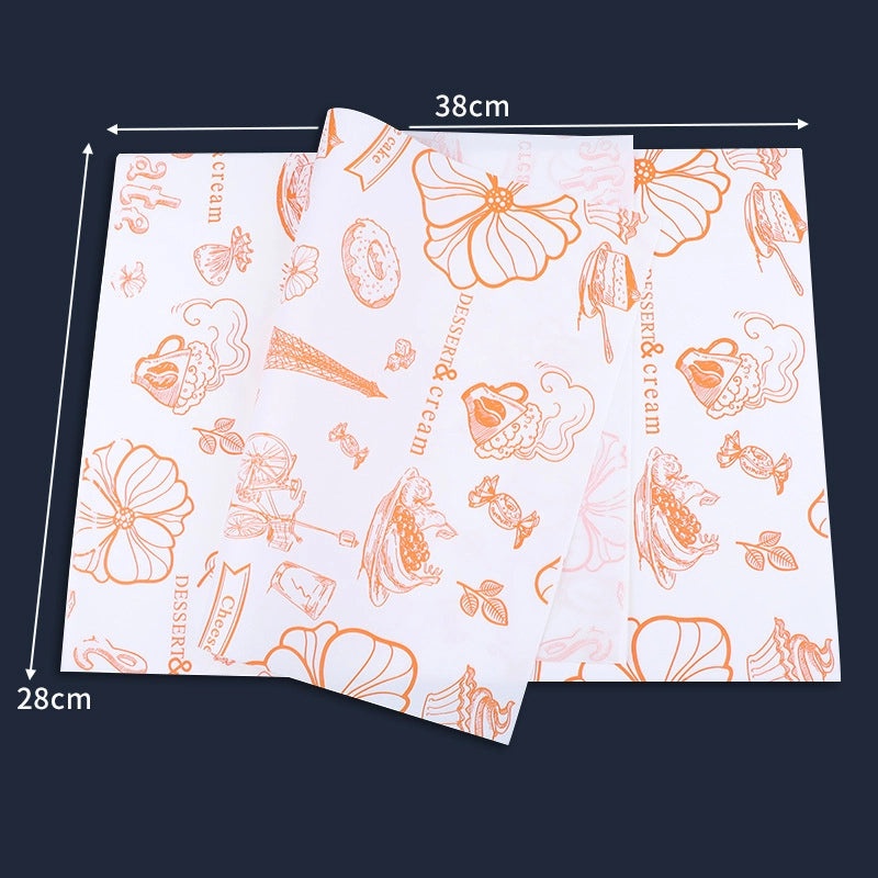 Oil-Absorbing Paper Tray Liners for Baking and Sandwiches | Kitchen Supplies & Bakeware