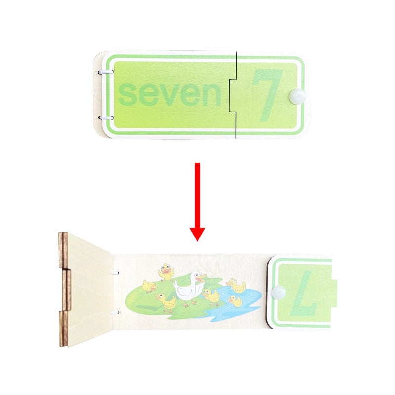 Handmade Educational DIY Accessories Early Learning Pair Matching Board|Educational Toys & DIY Craft Supplies