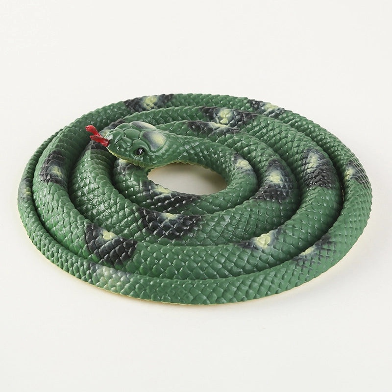 Simulation Snake Soft Rubber Toy for Pranks and Stress Relief | Funny Decompression Toys