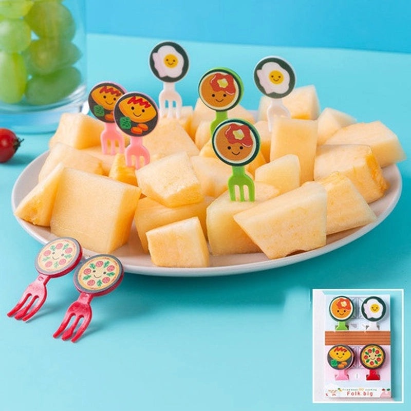 Adorable Cartoon Fruit Picks Set of 1|Kitchen & Dining Accessories