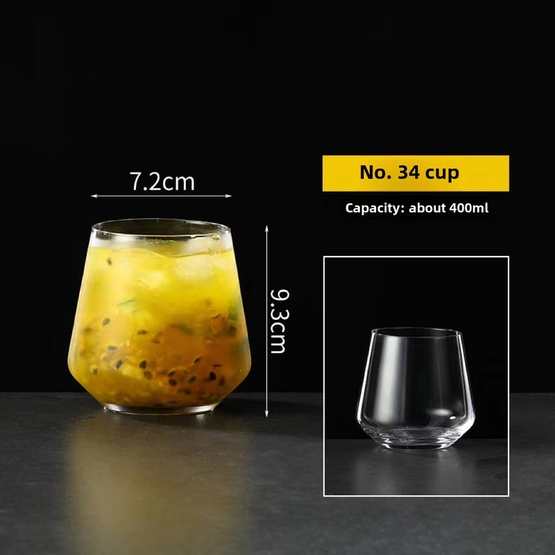Large Capacity Glass Juice Cup for Milk Tea Mojito Cocktail Bars | Drinkware & Glassware
