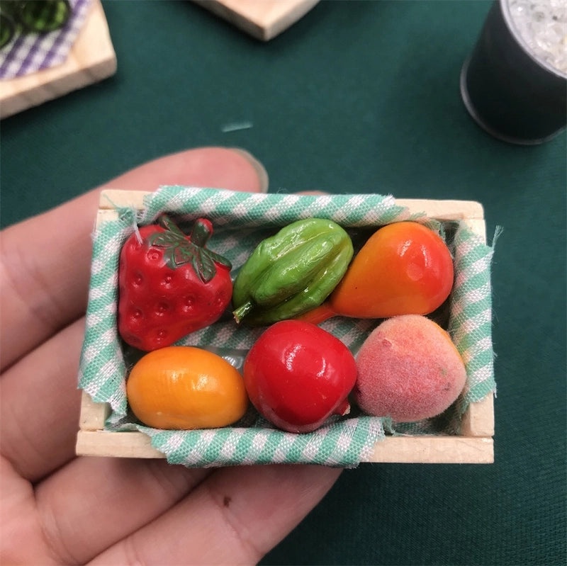 Cute 3D Red Wine Bottle Fruit Wooden Fridge Magnets for Kitchen Decoration|Home & Kitchen Accessories