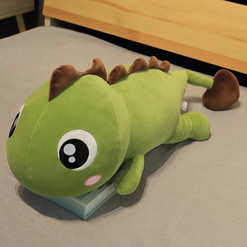 Cute Dinosaur Plush Pillow Clip Doll Soft Sleeping Bed Toy Birthday Gift for Girls|Toys & Games