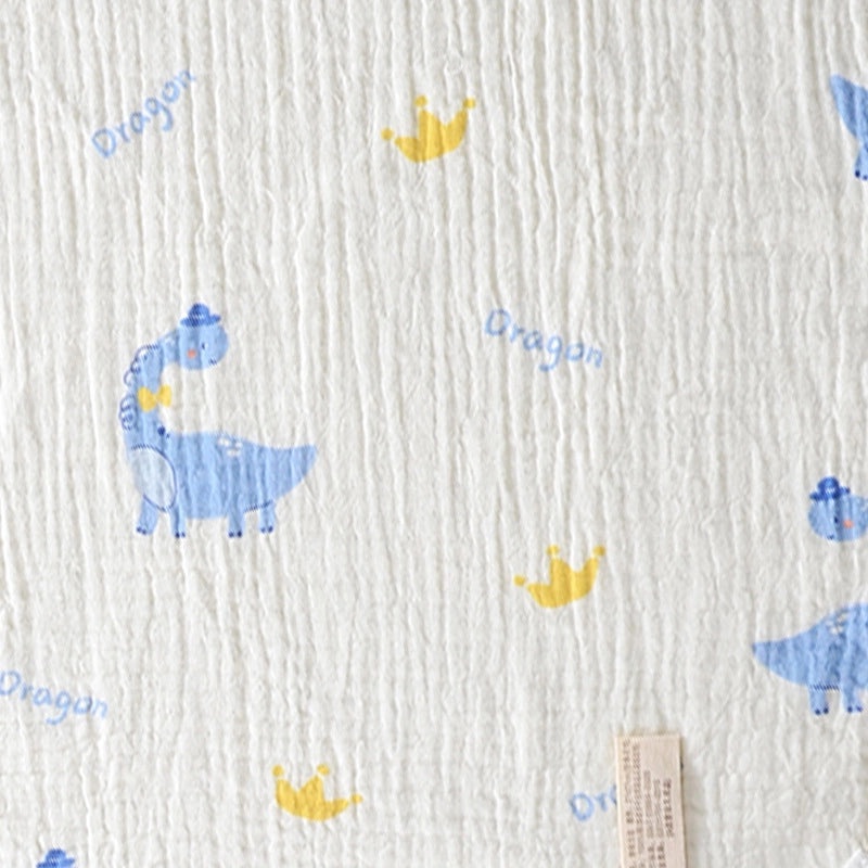 Adorable Animal Print Striped Solid Cotton Baby Bedding Set|Baby Bedding & Accessories