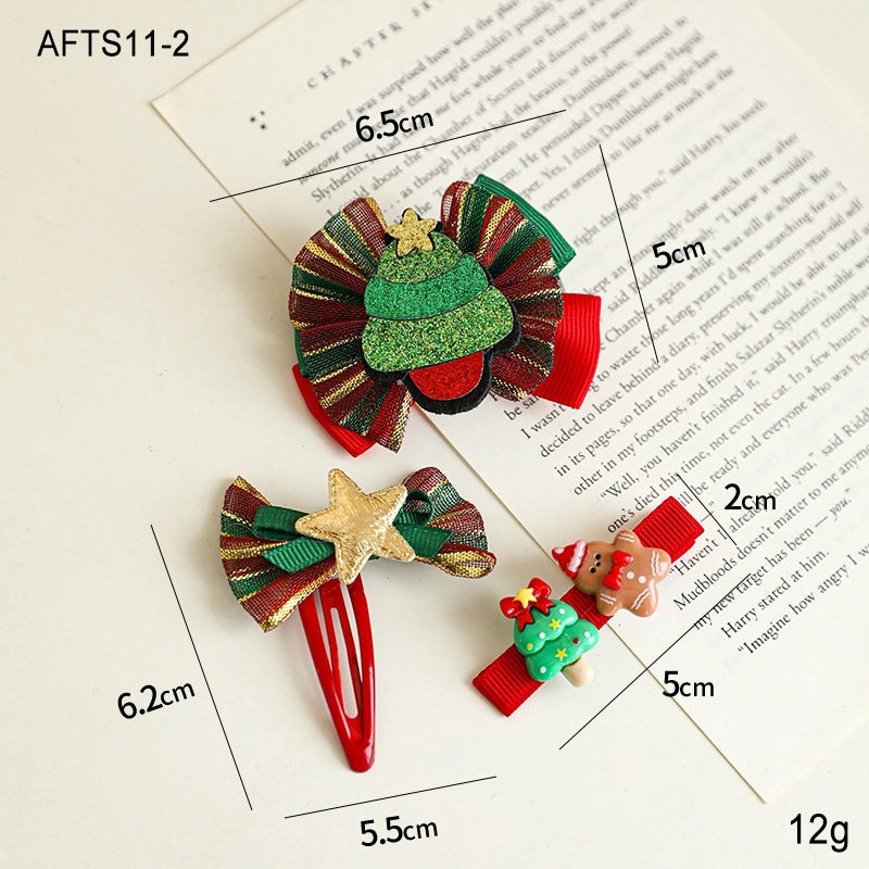 Minimalist Bow Knot Hairpin Cute Holiday Christmas Daily Party Selfie Accessory|Hair Accessories
