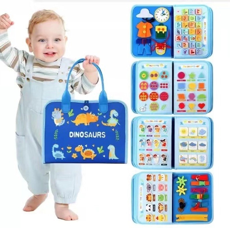 Soft Animal Felt Book for Toddlers 3-6 Years|Educational Baby Toys