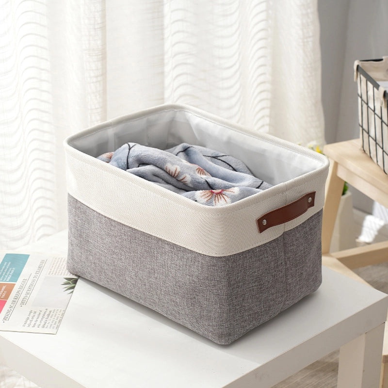 Simple Minimalist Solid Color Storage Basket for Home Organization|Home Storage & Organization