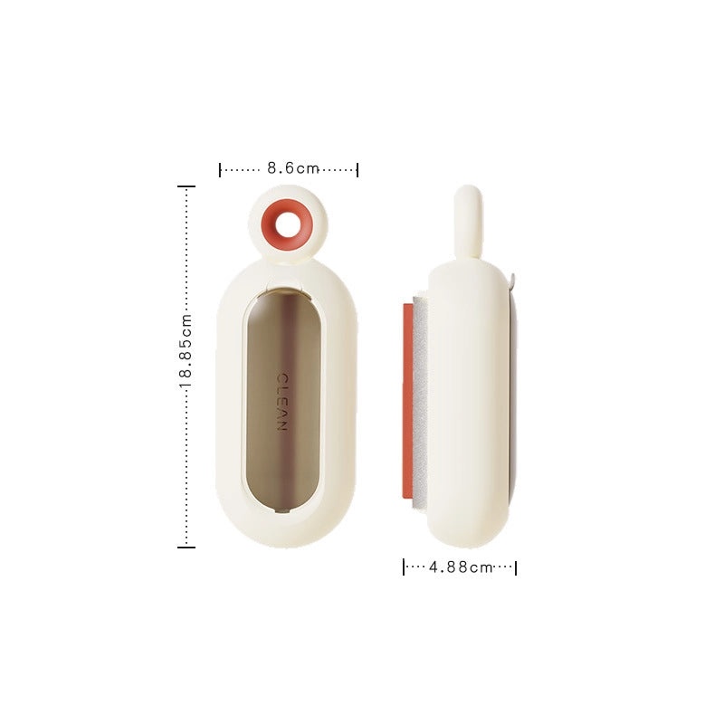 Elegant Solid Color ABS Silicone Hair Trimmer for Home Use | Hair Care & Grooming Tools