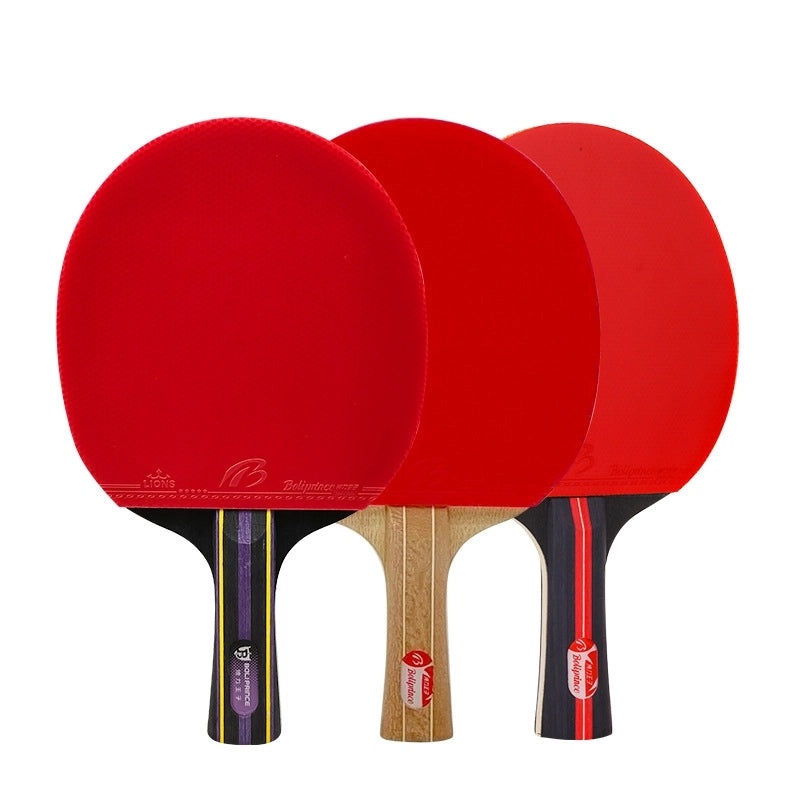 Beginner Table Tennis Racket Set with Horizontal Grip for Students | Sports & Outdoor Table Tennis Equipment