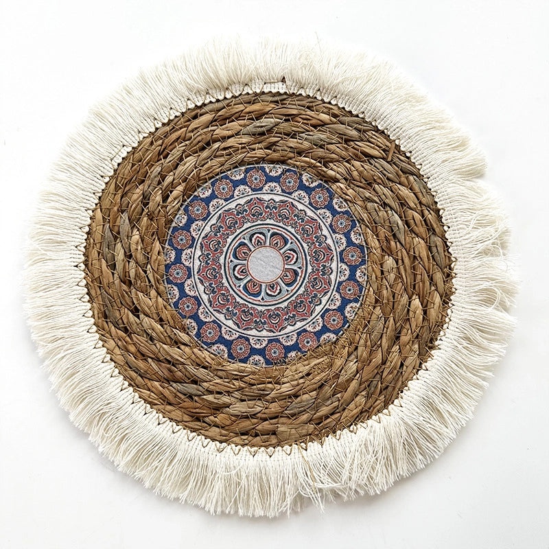 Ethnic Straw Wall Hanging Moroccan Style Home Decor Sofa Bedside Accent|Home Decor