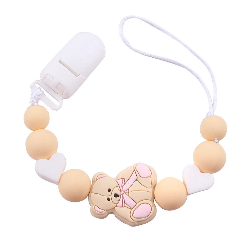 Adorable Bear Silicone Baby Accessories | Baby Products
