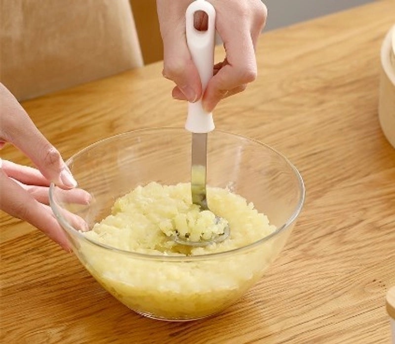 Stainless Steel Minimalist Solid Color Mashing Tool Single Piece|Kitchen Tools & Gadgets