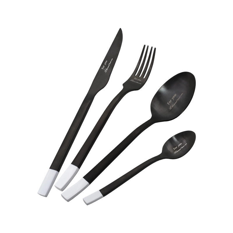 Elegant Minimalist Stainless Steel Flatware Set|Dining & Kitchenware