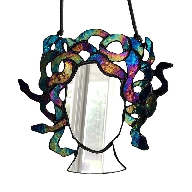 Medusa Acrylic Ornament Greek Mythology Wall Hanging | Home Decor & Wall Art