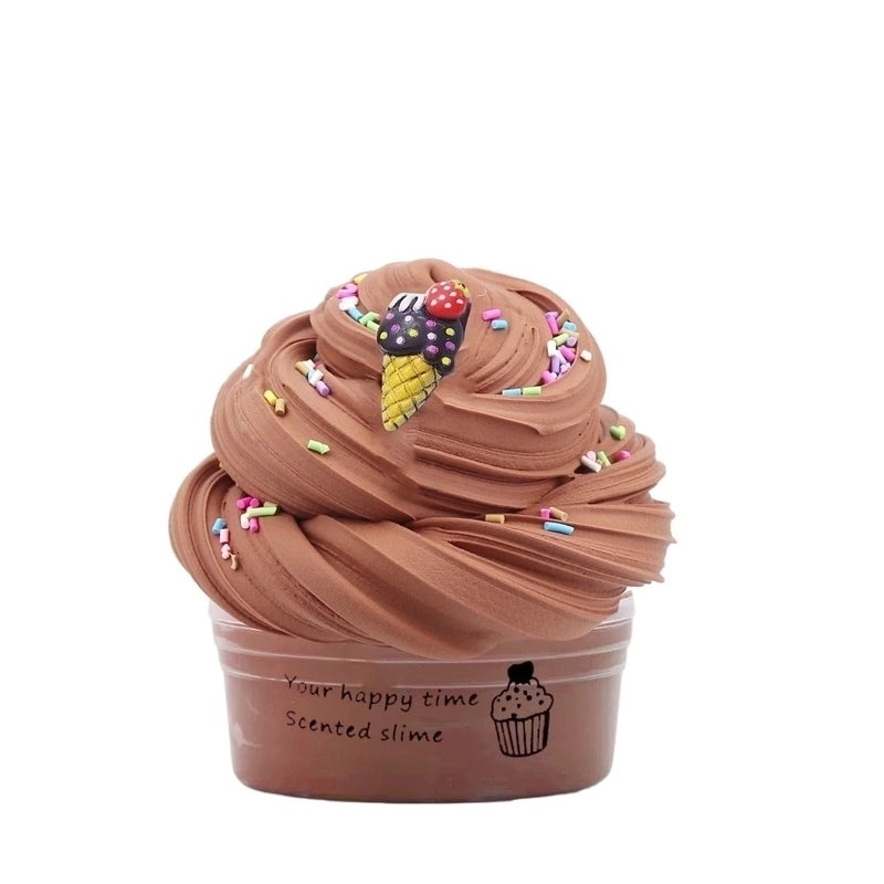 10 Pcs Ice Cream Themed Fidget Toys Cotton Mud Set|Sensory Toys & Stress Relief