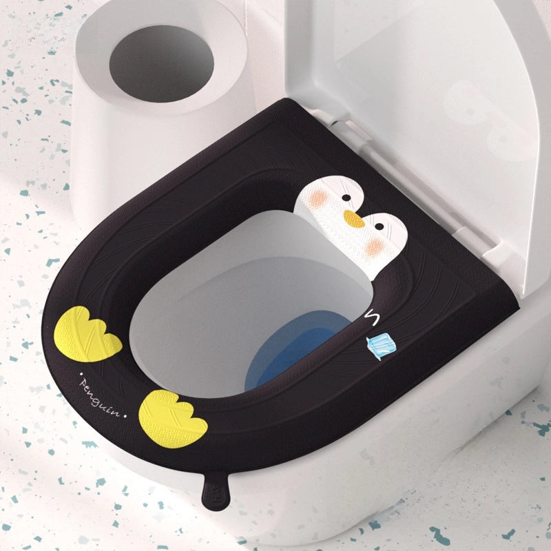 Warm Wash-Free Four Seasons Universal Toilet Mat Cushion Cute Household Bathroom Rug|Home & Living Bathroom Accessories