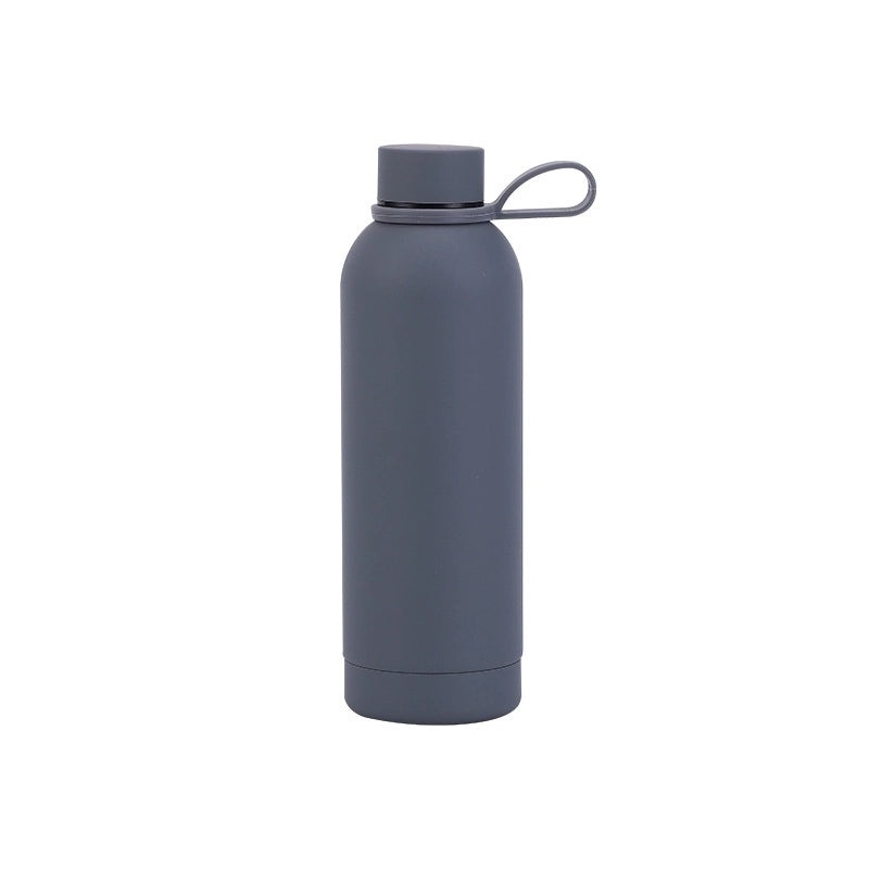 Stainless Steel Insulated Thermos Mug - Casual Solid Color Design | Drinkware & Tumblers