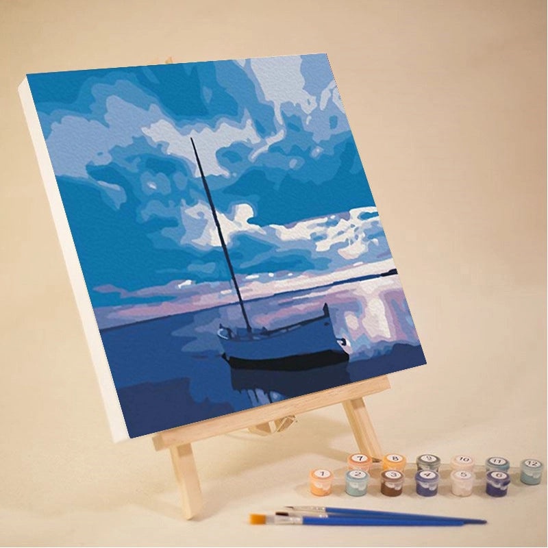 10-12 Color High Quality Pigment Set for DIY Digital Oil Painting Landscape | Painting Supplies