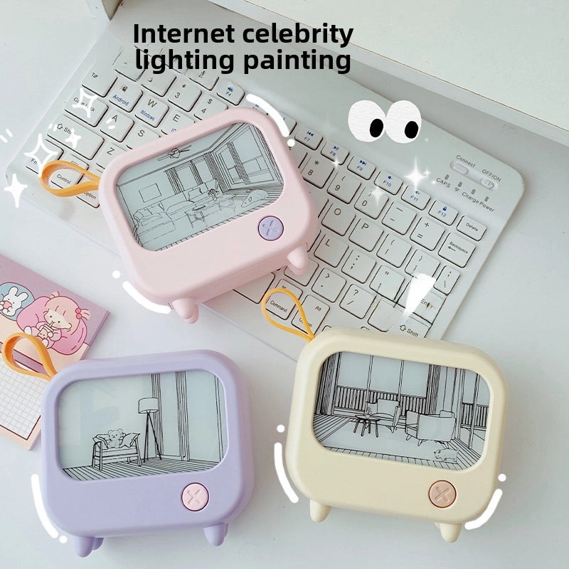 Rechargeable Light Painting Night Light for Kids|Children's Bedroom Lighting