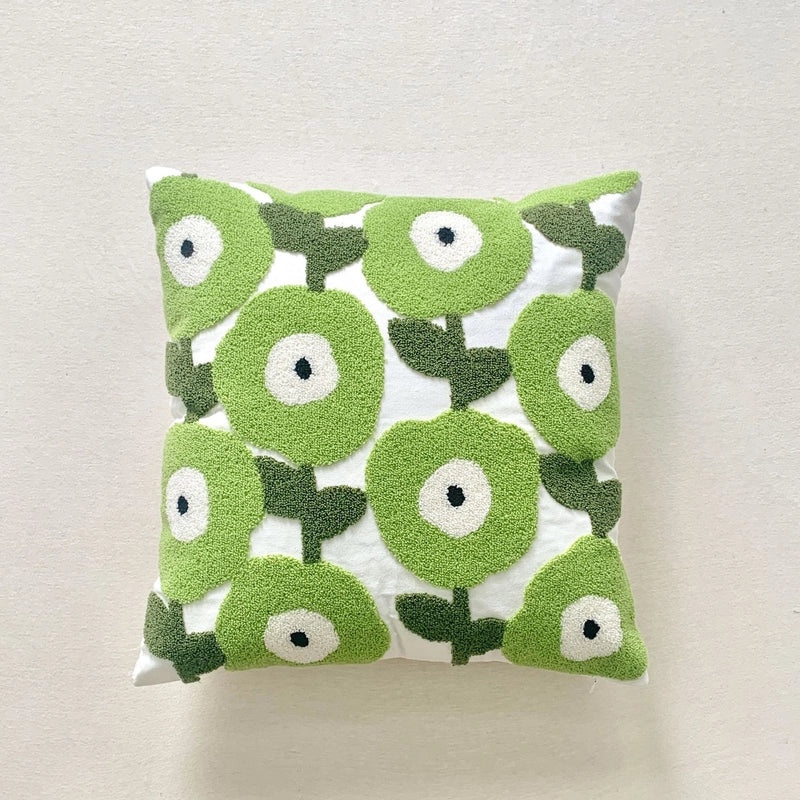 Minimalist Cotton Linen Plant Print Pillow Covers for Couch Sofa Decoration|Home Decor Pillows