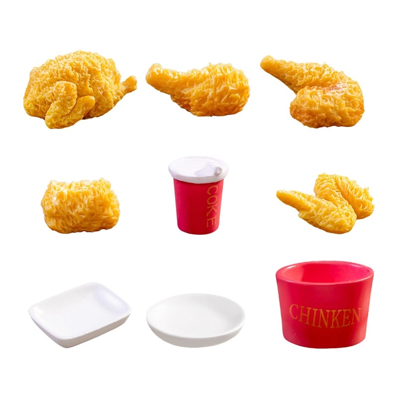 Cute Cartoon Chicken Resin Ornament for Home Decor|Home & Living Decoratives