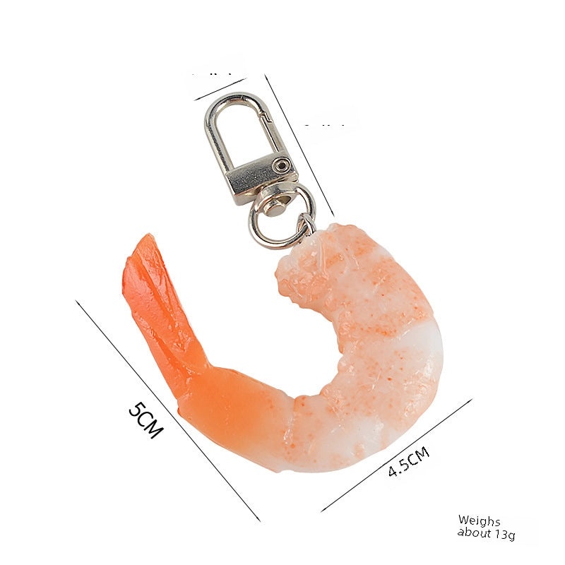 仿真虾模型PVC影视道具餐厅装饰趣味仿真食物虾尾|餐厅装饰品