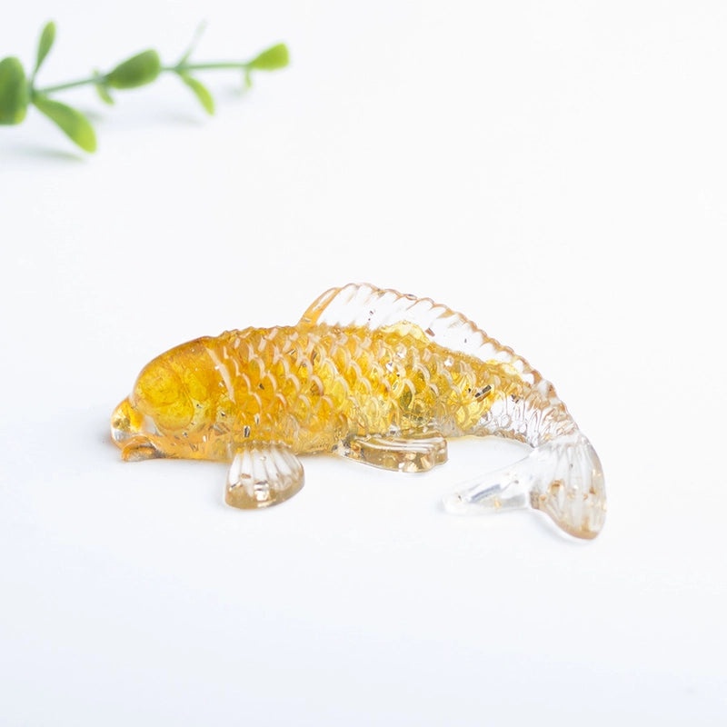 Minimalist Fish Gem Crystal Glue Ornaments | Home Decor & Accessories
