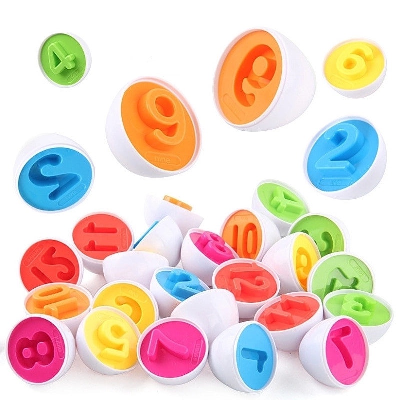 Early Learning Color Matching Simulation Eggs Toy Set for Kids|Educational Toys