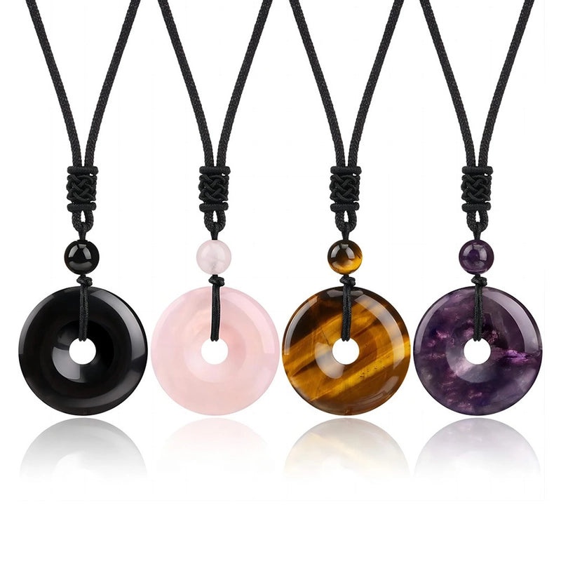 30x30MM Geometric Crystal Pendant Necklace | Jewelry & Accessories