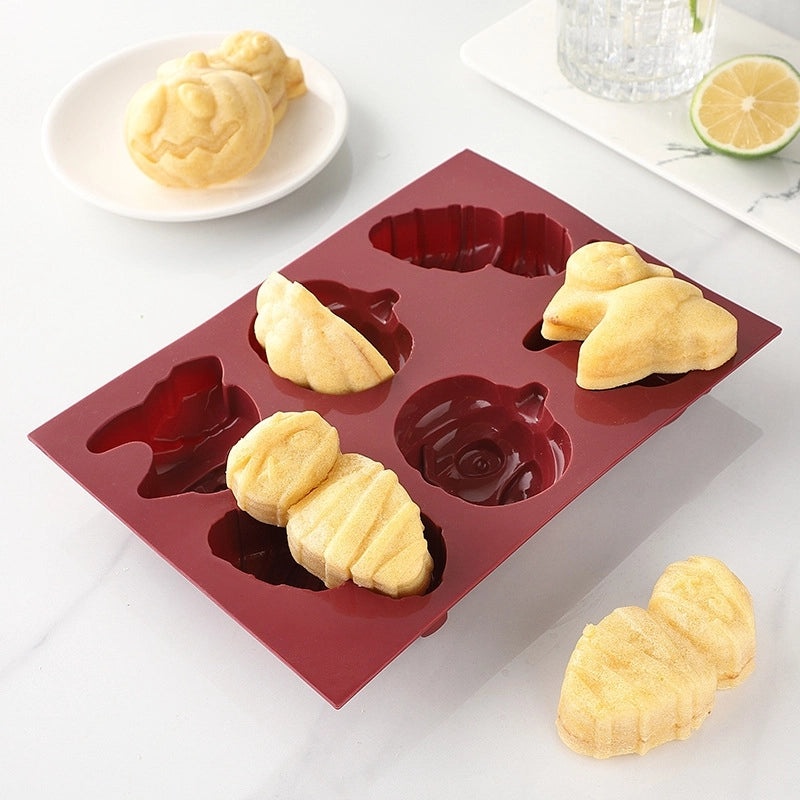 Halloween Pumpkin Mummy Silicone Cake Mold 1 Piece|Bakeware & Cake Molds