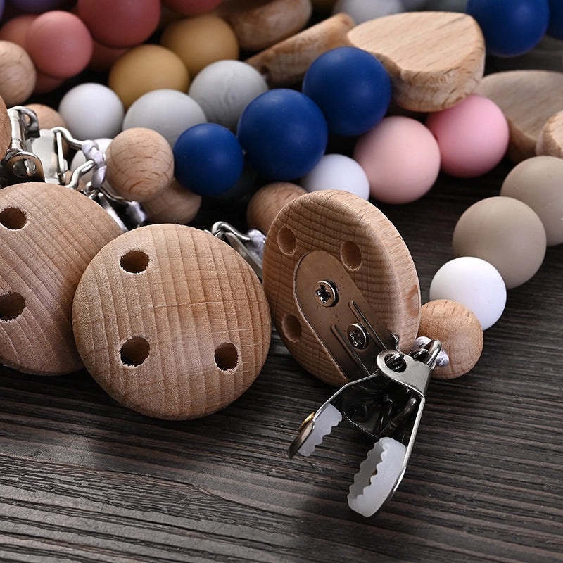 Colorful Beech Wood Silicone Toys for Kids | Educational Toys & Learning Aids