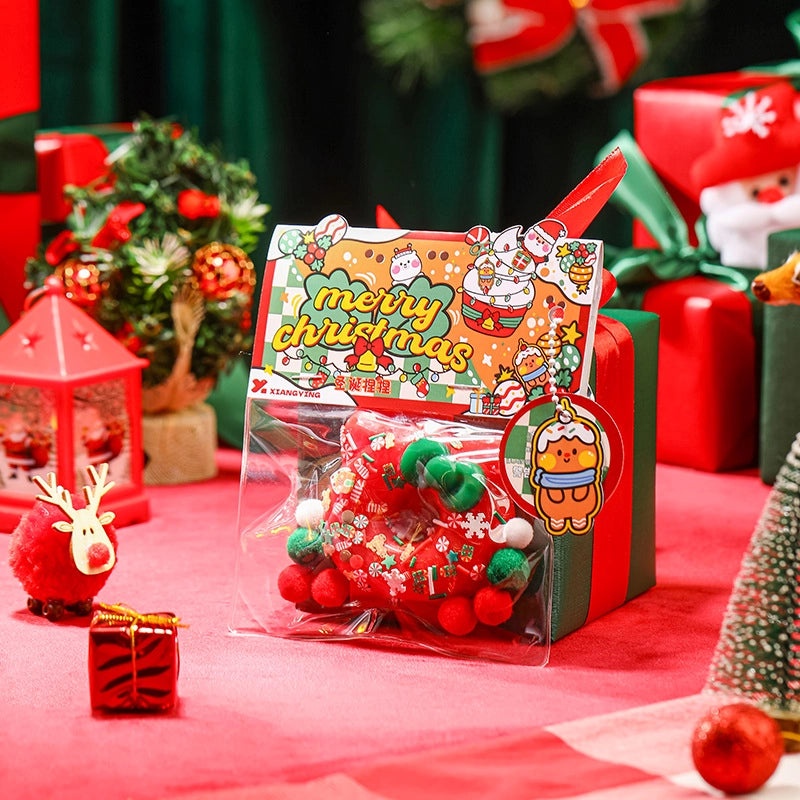 Christmas Tree Donut Fidget Toy Squeezing Stress Relief TPR Sensory Toy | Stress Relief Toys