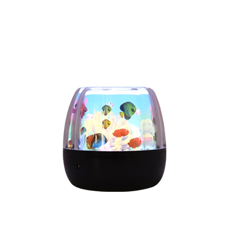 Modern Rotating Ocean Projection Lamp|Kids Night Light & Bedroom Decor
