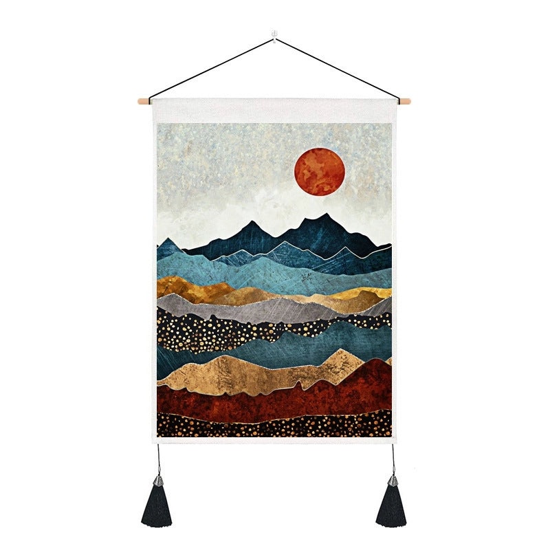 Scenic Polyester Wall Tapestry for Home Decor|Home Decor