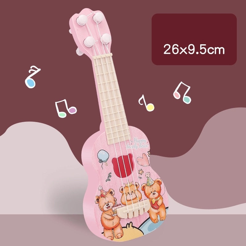 Children's Ukulele Toy Simulation Guitar Educational Music Instrument for Beginners | Musical Toys